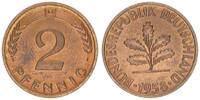 Deutschland 2 Pfennig BRD 2 Pfennig 1958 D prfr. - st -