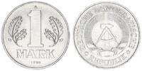 Deutschland / DDR 1 Mark 1 Mark DDR 1980 fast prägefrisch, matt seltenes Jahr -