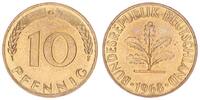 Deutschland 10 Pfennig BRD 10 Pfennig 1968 G -