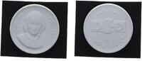 DDR Meissen Porzellan Medaille des DFD, Demokratische Frauenbund Deutschlands -