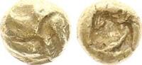 Antike / Griechenland, Ionien 1/24. Stater Elektron / Gold Antike/Griechenland Ionien Ephesos 1/24. Stater (Myshemihekte)