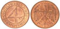 Weimar 4 Pfennig Weimar, J.315 4 Reichspfennig 1932 D -