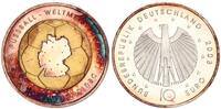 Deutschland - BRD 10 Euro Silber BRD 10 Euro 2003 zur Fußball Weltmeisterschaft in Deutschland -