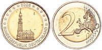 Deutschland - BRD - Hamburg 2 Euro Fehlprägung 2 € 2008 G - Fehlprägung mit abartigen Münzzeichen - Bundesländerserie (2) -