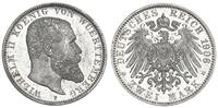 Württemberg 2 Mark Württemberg 2 Mark 1906 F - König Wilhelm II. - PP ähnliche Prägung -