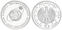 Deutschland 10 Euro Fußball (in Münzkapsel) -