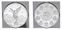 Mexiko - Libertad 1 Unze Silber Mexiko Libertad 1 Unze Silber - Siegesgöttin - Adler frisst Schlange -