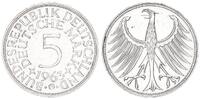 Deutschland 5 DM 5 DM J.387 Silber Kursmünze 1963 G -