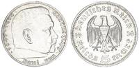 Drittes Reich - Deutschland 5 Mark 3. Reich 5 Reichsmark 1936 A Paul von Hindenburg -