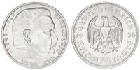 Drittes Reich - Deutschland 5 Mark 3. Reich 5 Reichsmark 1936 A Paul von Hindenburg -