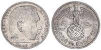 Drittes Reich - Deutschland 5 Mark 3. Reich - 5 Reichsmark 1938 G Paul von Hindenburg -
