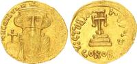 Antike - Byzanz - Konstantinopel Solidus Byzanz Constans II. (641-668) - Constantinopel Gold Solidus -