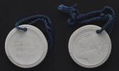 Deutschland Meissen Porzellan Medaille Meissen Porzellan Medaille, Weltkongress der Mutter Juli 1955 -