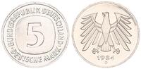 Deutschland / Bundesrepublik 5 Mark 5 DM Kursmünze 1984 D TOP-Erhaltung ! prägefrisch-stempelglanz -