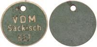 Deutschland / Polen / Konzentrationslager Gefangenenmarke Außenlager des Konzentrationslagers Groß-Rosen Gefangenenmarke VDM Sackisch 657 -