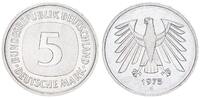 Deutschland / Bundesrepublik 5 Mark 5 DM Kursmünze 1975G TOP-Erhaltung ! prägefrisch-stempelglanz -