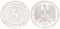 Deutschland / Bundesrepublik 5 Mark 5 DM Kursmünze 1977J TOP-Erhaltung ! prägefrisch-stempelglanz -