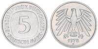Deutschland / Bundesrepublik 5 Mark 5 DM Kursmünze 1978F TOP-Erhaltung ! prägefrisch-stempelglanz -