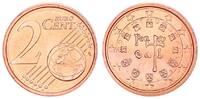 Portugal 2 Cent Portugal 2 Cent Kursmünze 2003 prägefrisch seltenes Jahr !!! -