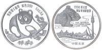 China 1 Unze Panda China 1 Unze Panda, 1994,München Coin Show 1 Unze Silber, PP nur 2500 Stück -