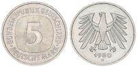 Deutschland / Bundesrepublik 5 Mark 5 DM Kursmünze 1980 G TOP-Erhaltung ! prägefrisch-stempelglanz -