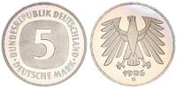 Deutschland / Bundesrepublik 5 Mark 5 DM Kursmünze 1986 G TOP-Erhaltung ! prägefrisch-stempelglanz -