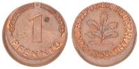 Deutschland 1 Pfennig 10-15 % dezentriert BRD 1 Pfennig 1968 G Fehlprägung: 10-15% dezentriert -