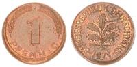 Deutschland 1 Pfennig ca. 10 % dezentriert BRD 1 Pfennig 1971 J Fehlprägung: 10 % dezentriert -