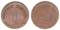 Deutschland 1 Pfennig ca. 10 % dezentriert BRD 1 Pfennig 1970 G Fehlprägung: 10 % dezentriert -