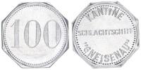 Deutschland / Schlachtschiff Gneisenau 100 Pfennig Schlachtschiff Gneisenau 100 Pfennig Aluminium für die Kantine -