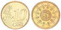 Portugal 10 Cent Portugal 10 Cent Kursmünze 2002 prägefrisch -