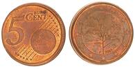 Deutschland 5 Cent Fehlprägung Deutschland 5 Cent 2002 F dezentriert -