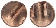 Frankreich/Österreich Vorläufer,Testprobe <i>1Cent</i> Training Token Frankreich 1 Cent Training Token (2001) Testmünze im Vorfeld der Europroduktion -