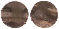 Frankreich/Österreich Vorläufer,Testprobe <i>1Cent</i> Training Token Frankreich 1 Cent Training Token (2001) Testmünze im Vorfeld der Europroduktion -