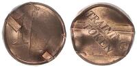 Frankreich/Österreich Vorläufer,Testprobe <i>1Cent</i> Training Token Frankreich 1 Cent Training Token (2001) Testmünze im Vorfeld der Europroduktion -