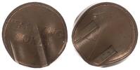 Frankreich/Österreich Vorläufer,Testprobe <i>1Cent</i> Training Token Frankreich 1 Cent Training Token (2001) Testmünze im Vorfeld der Europroduktion -
