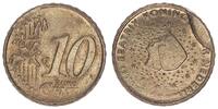 Niederlande 10 Cent Fehlprägung mit gebrochenem Stempel gepr. Niederlande Fehlprägung: 10 Cent ohne Jahr, mit gebrochenem Stempel geprägt -