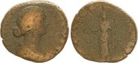 Antike / Kaiserzeit, Faustina II As Faustina Filia (II) Laetitia n.l. stehend, -