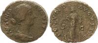 Antike / Kaiserzeit, Faustina II As Faustina Filia (II) As Fecunditas n.l. stehend -