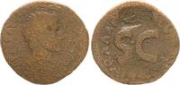 Antike - Römische Kaiserzeit As Augustus As - römisches Reich, Gegenstempel CA -