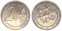 Belgien 2 Euro Stempeldrehung 2 € Münze Belgien 2006 - Atomium, Stempeldrehung 145° nach links -