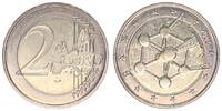 Belgien 2 Euro Stempeldrehung 2 € Münze Belgien 2006 - Atomium, Stempeldrehung 120° nach links -