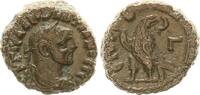 Antike / Römische Kaiserzeit / Maximianus Provinzialprägung - Bi- Tetradrachme Maximianus Tetradrachme Lenatoy = J.9 = 293/294, Adler n.l., Kopf mit Kranz -