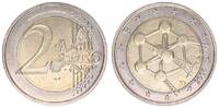 Belgien 2 Euro Stempeldrehung 2 € Münze Belgien 2006 - Atomium, Stempeldrehung 70° nach links -