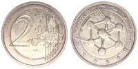 Belgien 2 Euro Stempeldrehung 2 € Münze Belgien 2006 - Atomium, Stempeldrehung 120° nach rechts -