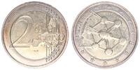 Belgien 2 Euro Stempeldrehung 2 € Münze Belgien 2006 - Atomium, Stempeldrehung 110° nach rechts -