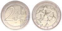 Belgien 2 Euro Stempeldrehung 2 € Münze Belgien 2006 - Atomium, Stempeldrehung 40° nach rechts -
