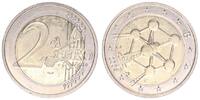 Belgien 2 Euro Stempeldrehung 2 € Münze Belgien 2006 - Atomium, Stempeldrehung 60° nach rechts -