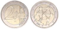 Belgien 2 Euro Stempeldrehung 2 € Münze Belgien 2006 - Atomium, Stempeldrehung 40° nach rechts -