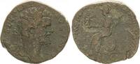 Antike / Septimius Severus sesterz Septimius Severus Sesterz, Roma n.l. sitzend -